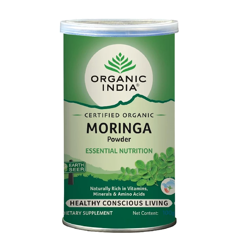 Organic India Moringa Powder, 100 g-1.webp